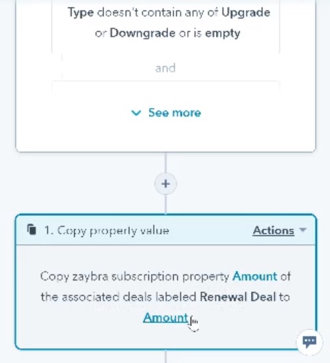 Copy Updated Subscription Amount from Original Subscription to Renewal Deal